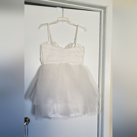 ABS by Allen Schwartz Feather Dress - Picture 5 of 9